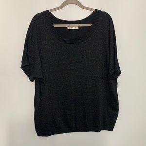 Black Glitter Sweater